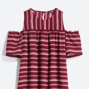 Dee Elly Cold Shoulder Top Size S